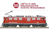LGB Art. Nr. 22065 - Elektrolokomotive Ge 6/6 II - 706
