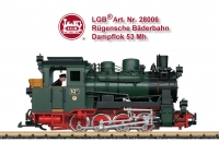 LGB Art. Nr. 28006 - Dampflok 53 Mh Rgensche Bderbahn